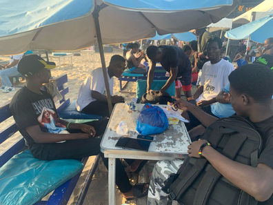 Beach day and Birthday
