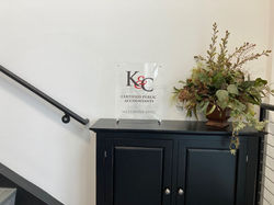 K&C Accounting Tabletop Logo
