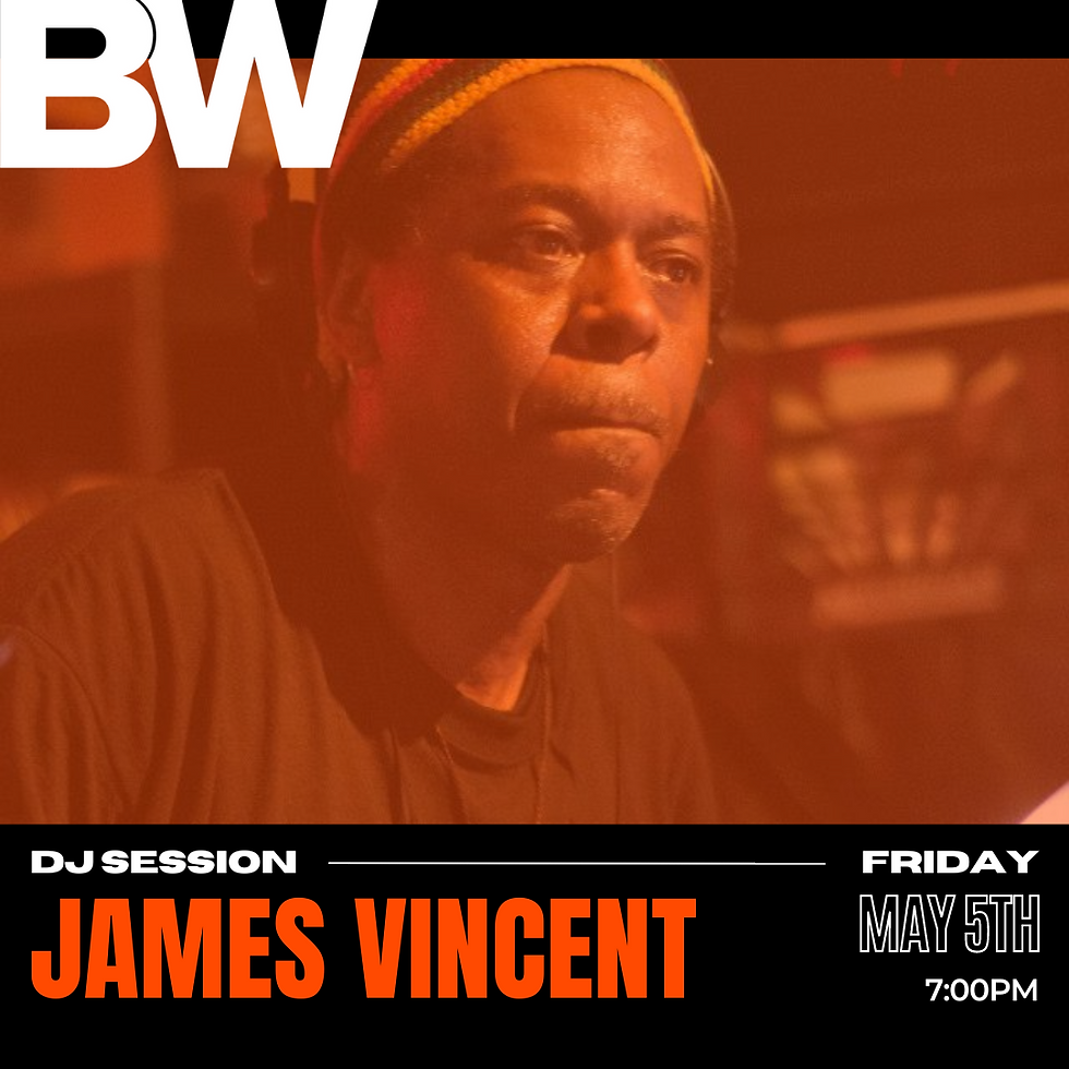 DJ SESSION: JAMES VINCENT