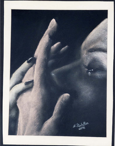 La Larme -Pastel - 40X50 - 1995