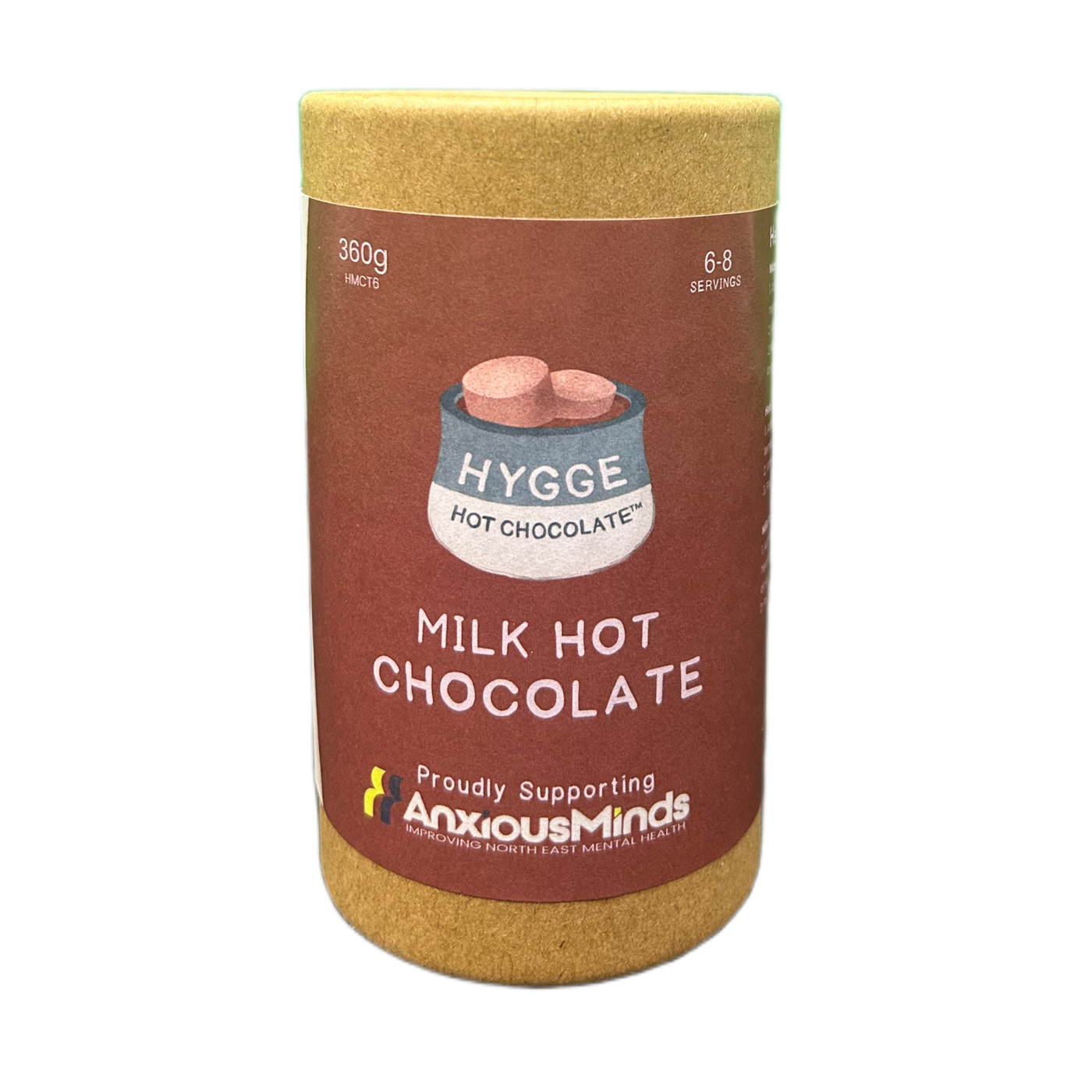 Milk Hot Chocolate tube