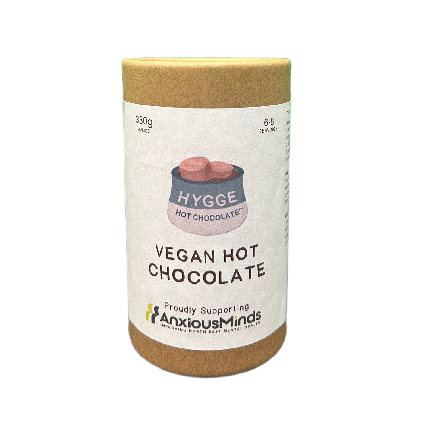 Vegan Hot Chocolate tube