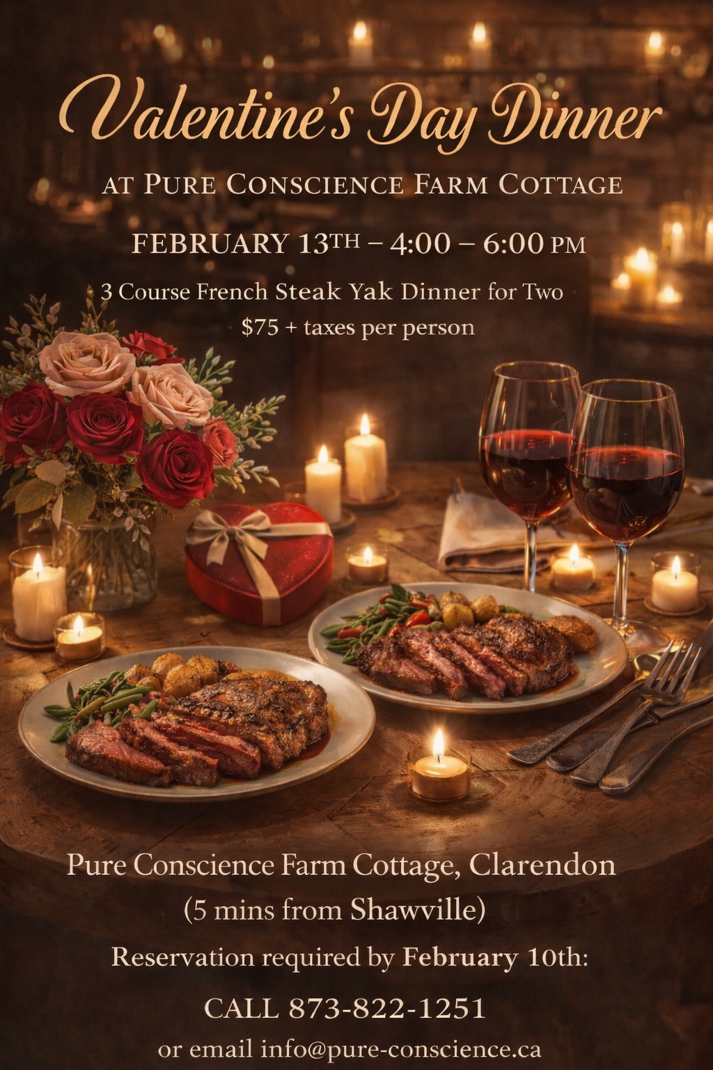 Valentine’s Day February 13th
