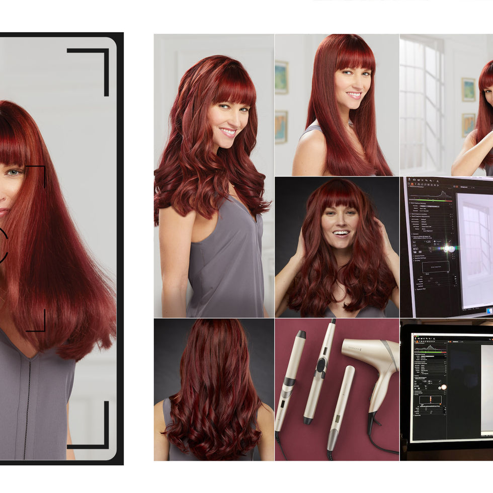 Remington Color Care studio photos