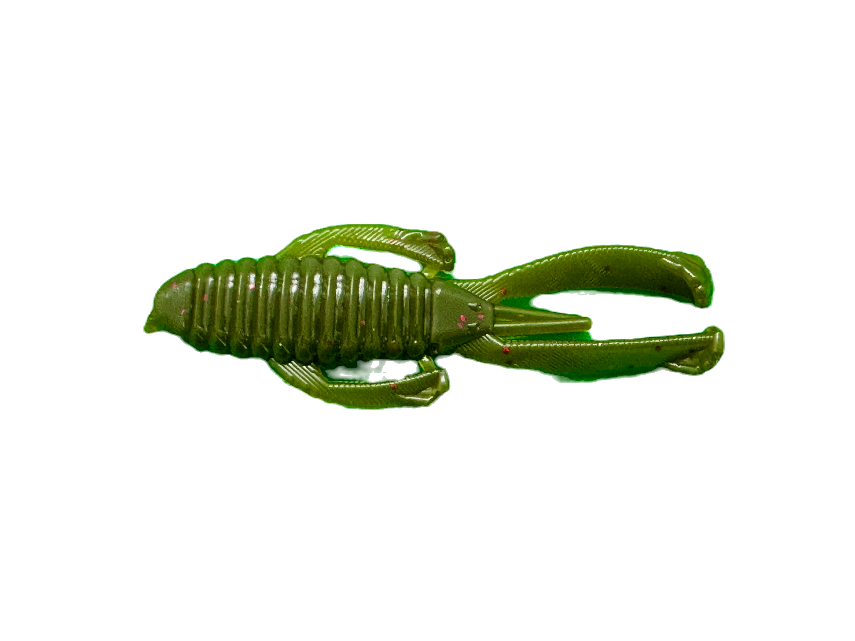 3" Freaky Crawl Watermelon Red Flake (6 pack)