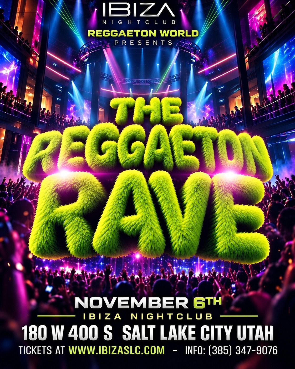 The Reggaeton Rave at Ibiza Nightclub