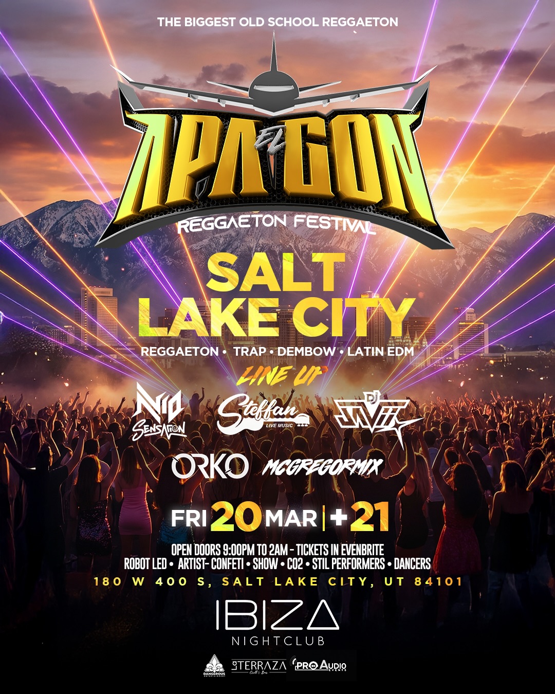 ✈️ EL APAGÓN REGGAETON FESTIVAL| SALT LAKE CITY✈️