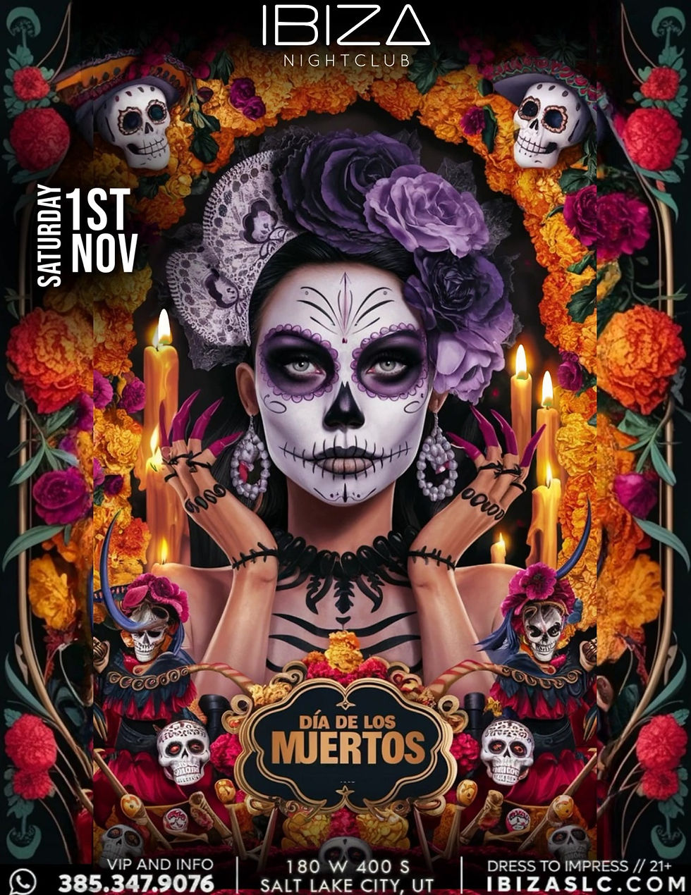 Vibra Sábados Latinos – Día de los Muertos at IBIZASLC