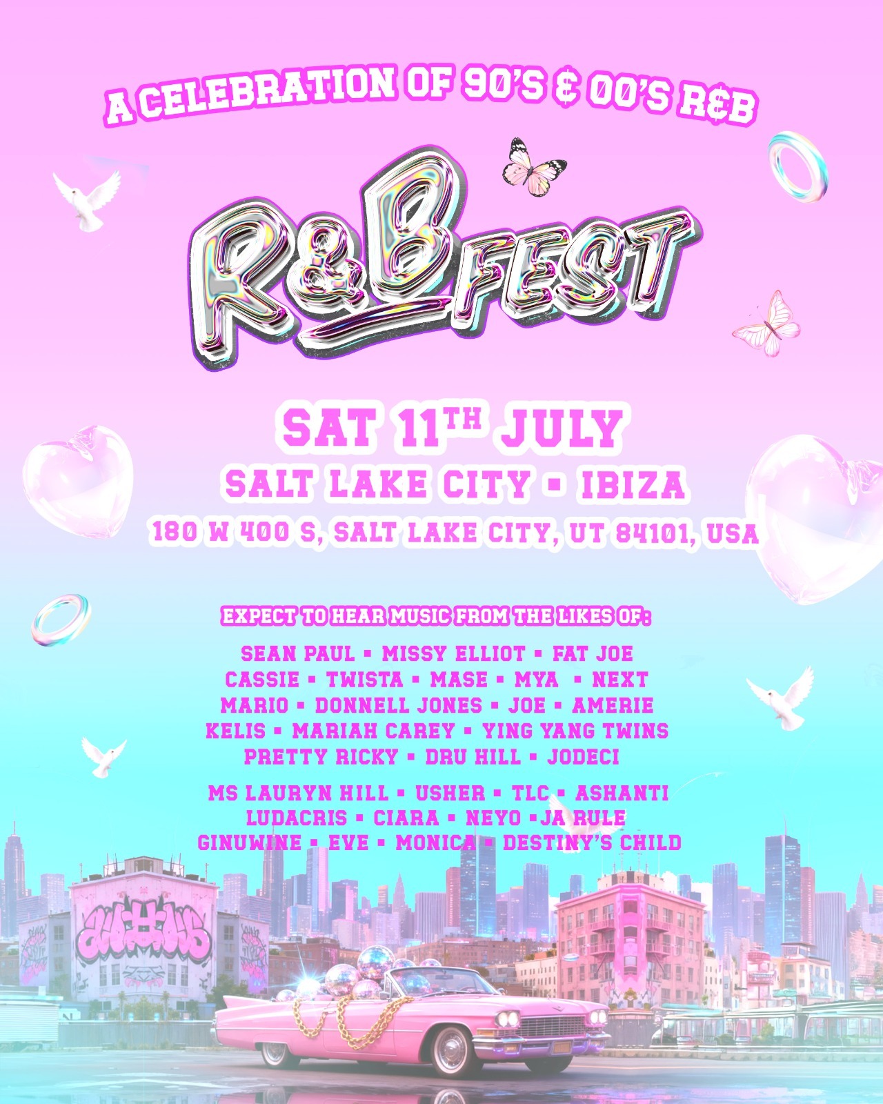 R&B Fest Is Coming To Salt Lake City