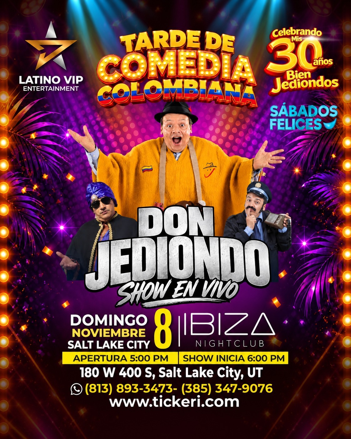 Don Jediondo en Salt Lake City at Ibiza SLC