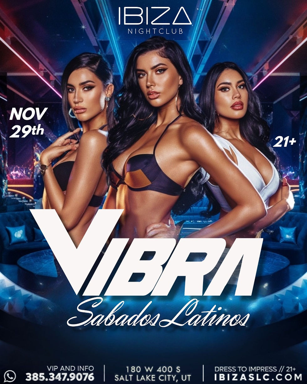 Vibra Sábados Latinos: The Best Latin Party in Utah