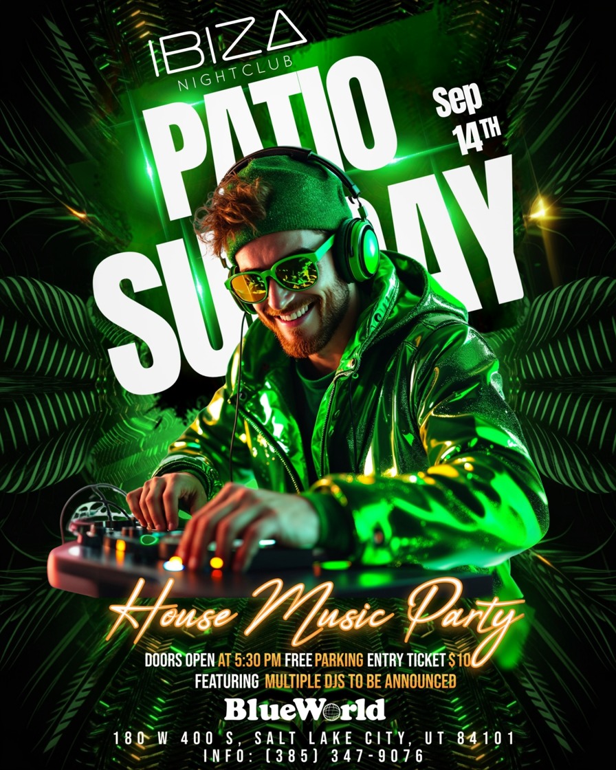 HOUSE MUSIC PATIO EVENT