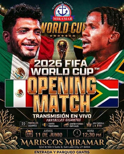 MEXICO VS SOUTH AFRICA June 11th @ 9:00pm MDT