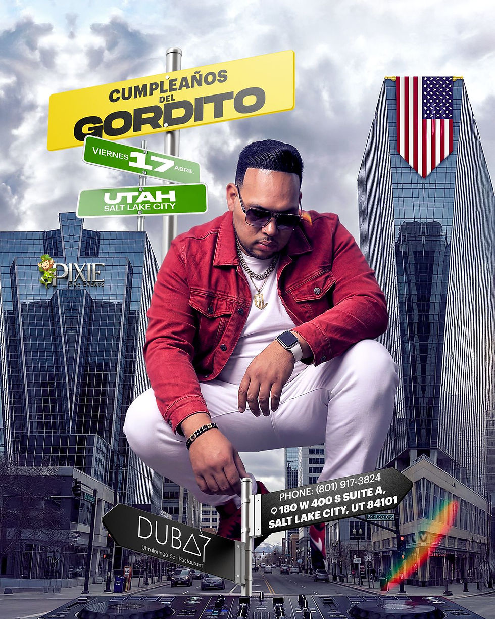 Gordito Latino Latin Night April 17 2026 at Dubai UT Salt Lake City