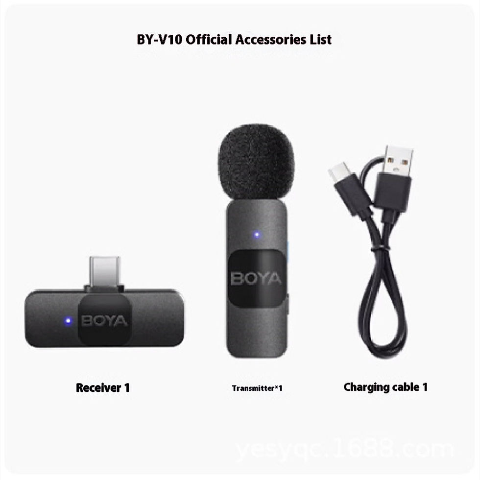 Thumbnail: Wireless Collar Clip Microphone