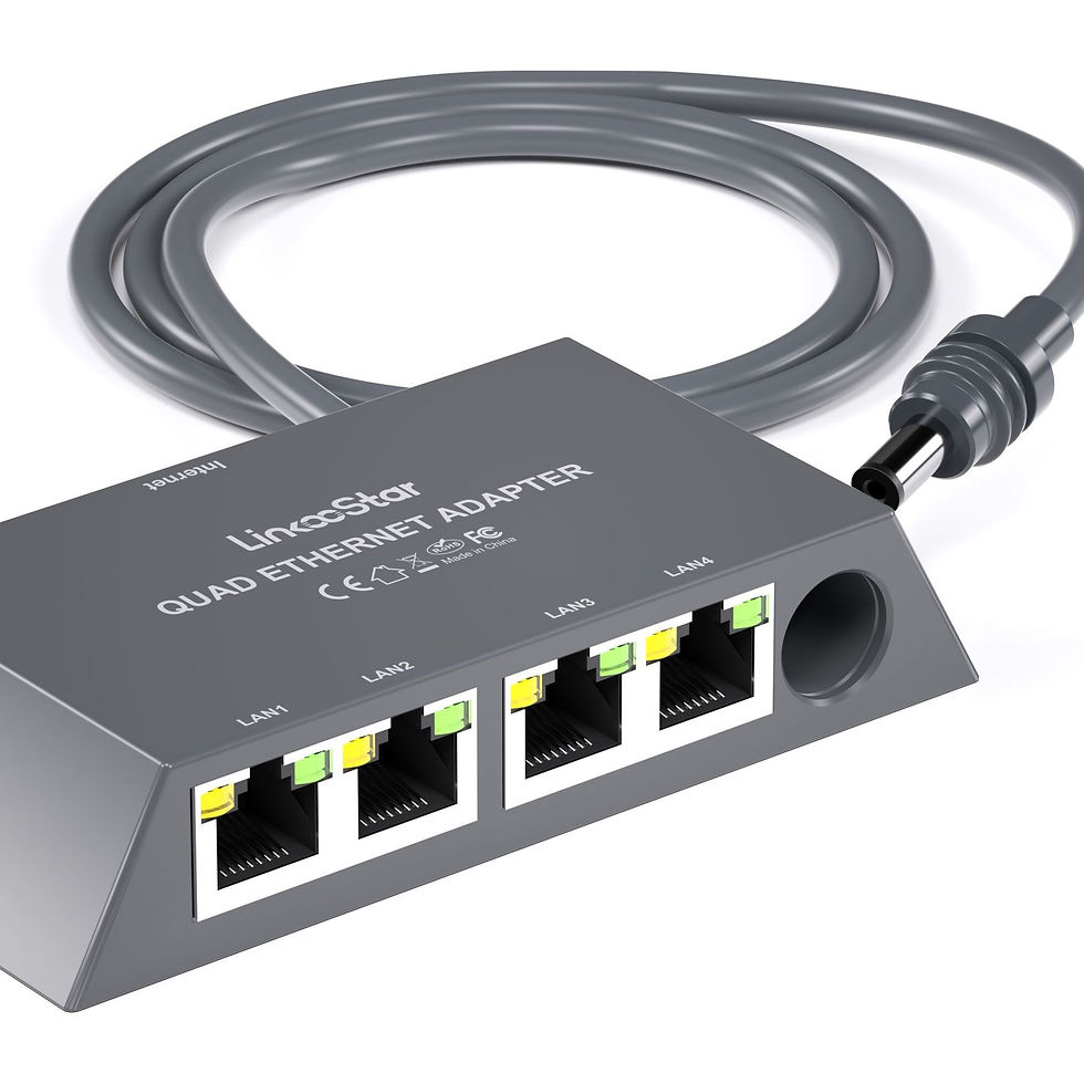 Thumbnail: 4-Port Mini Ethernet Gigabit Adapter