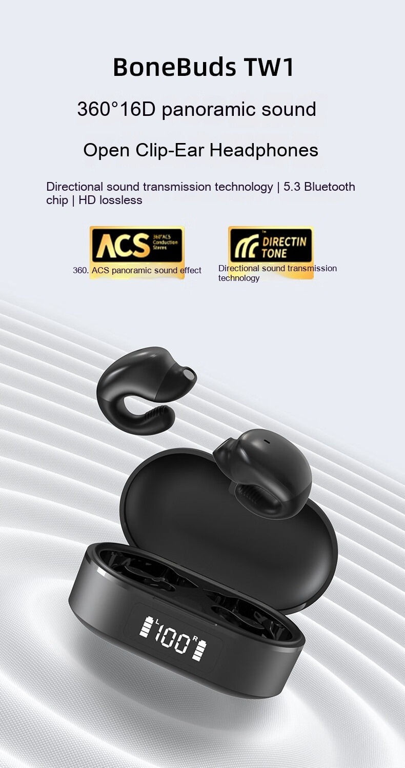 Thumbnail: Clip-on Bluetooth Headset