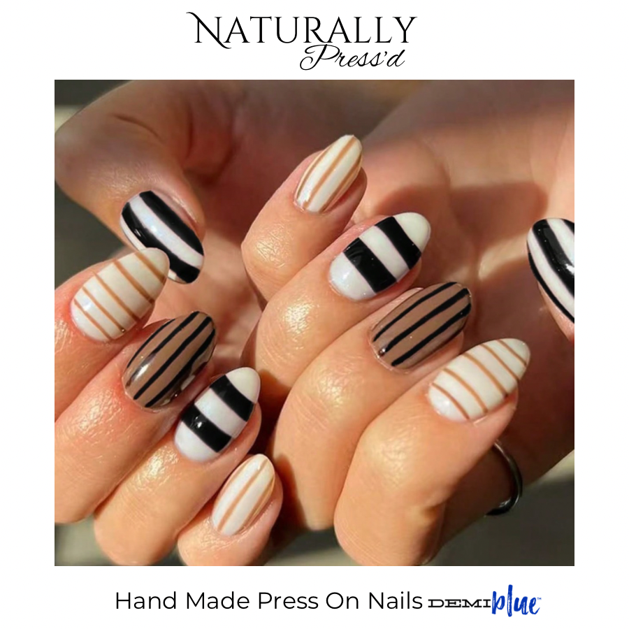 Roadtrip press on nails by DEMiblue