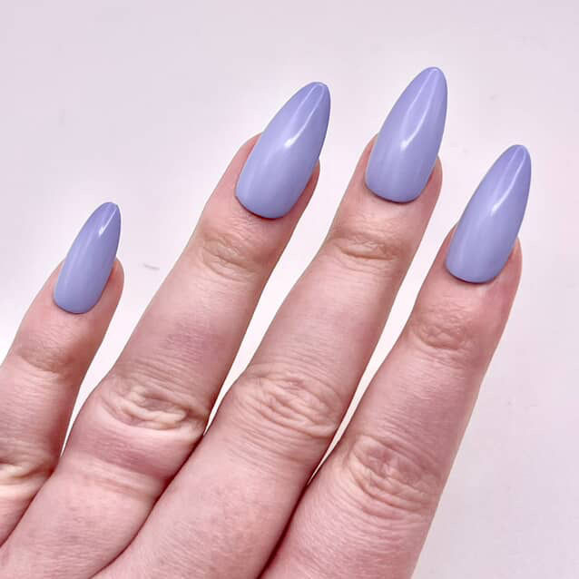 Thumbnail: soft not weak 21-free vegan lavender nail polish bottle