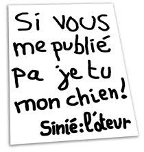 Dur dur d'être publié !