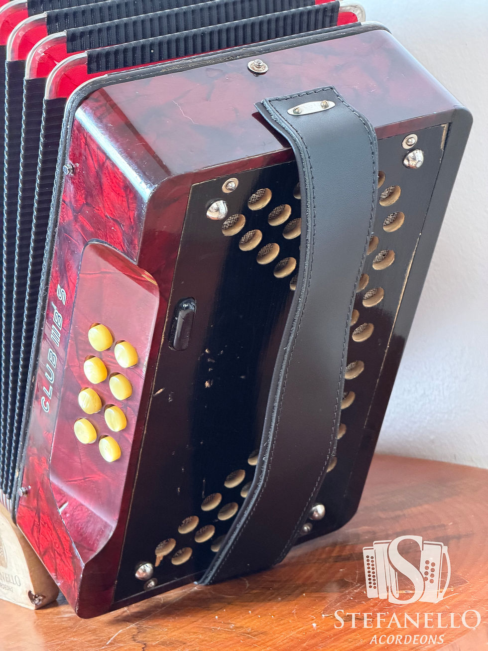 Miniatura: Hohner club iii BS Dó e Fá, terça com 4 registros