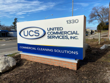 A classy, cool, and clean design for a cleaning company!