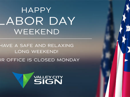 Happy Labor Day Weekend!