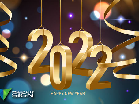 Happy New Year from Valley City Sign!