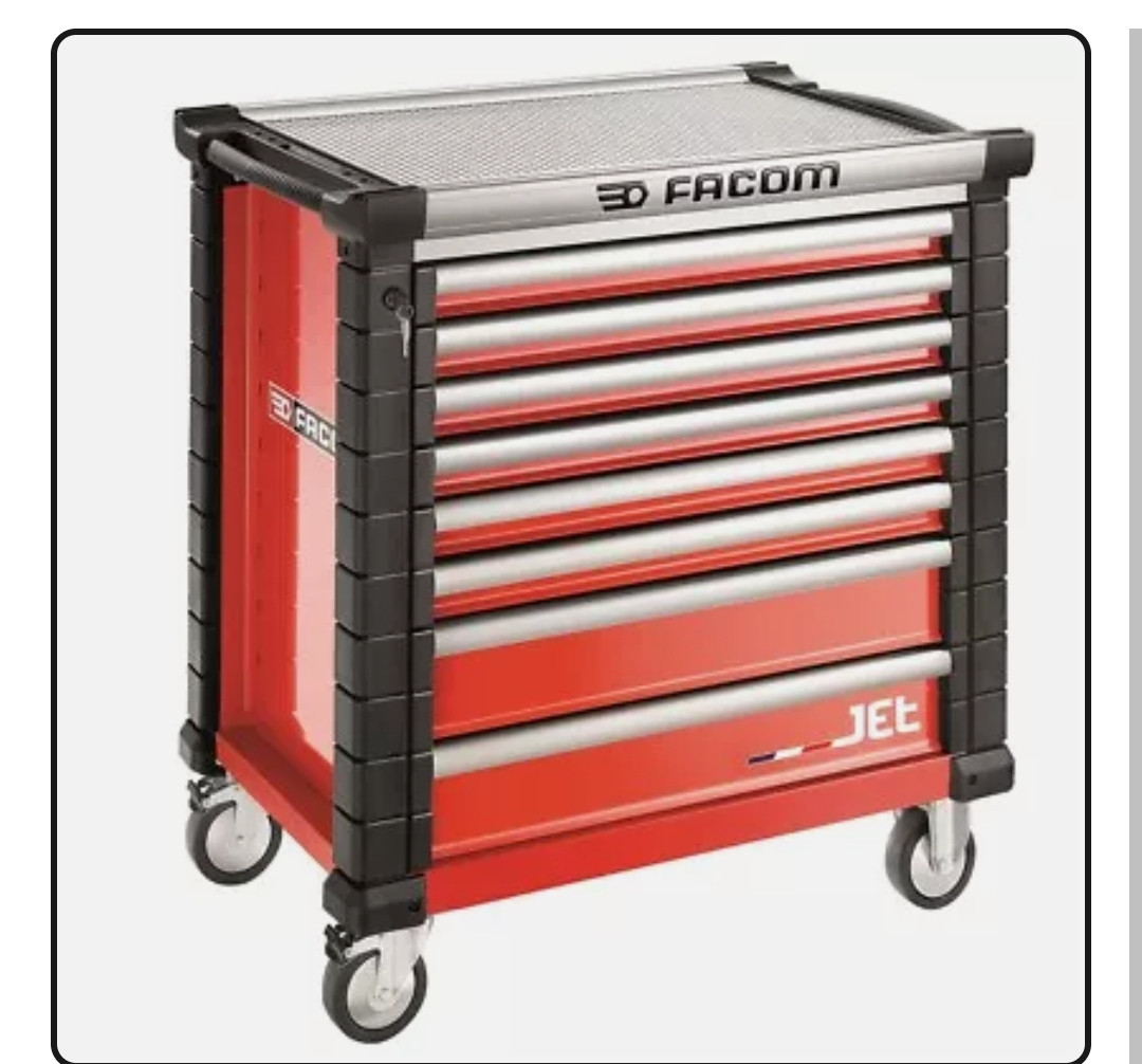 Facom jet 8 tool trolley