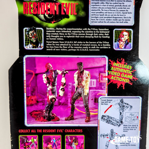 Resident Evil Superstars Twin Set Zombie and Forest Speyer - 1998