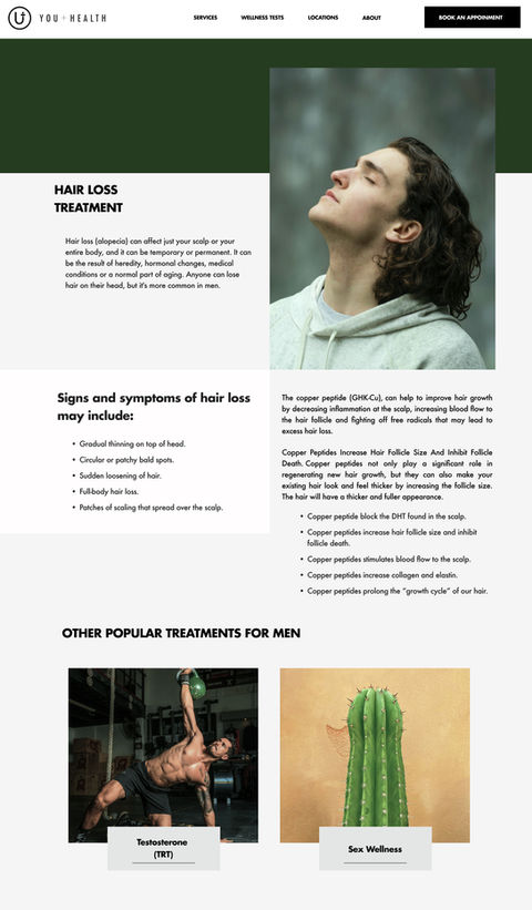Health and Wellness Website