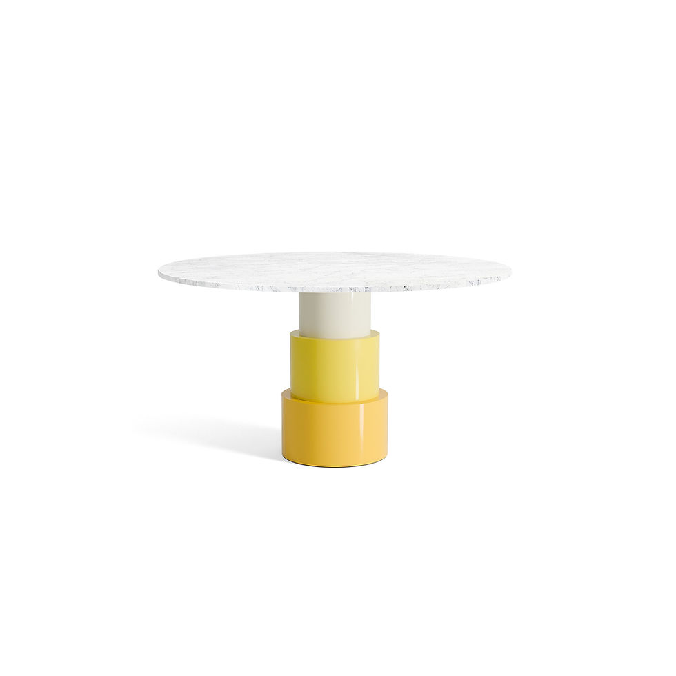Thumbnail: U TURN Table Carrara Marble