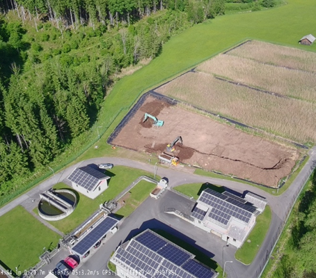 Reinhalteverband Mölltal – Klärschlammvererdungsanlage - Räumung Beet 4