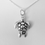 Thumbnail: Sterling Silver Turtle Pendant w/ SS chain included