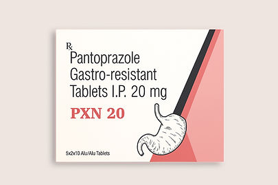 PXN-20 Pantoprazole Tablets 20mg