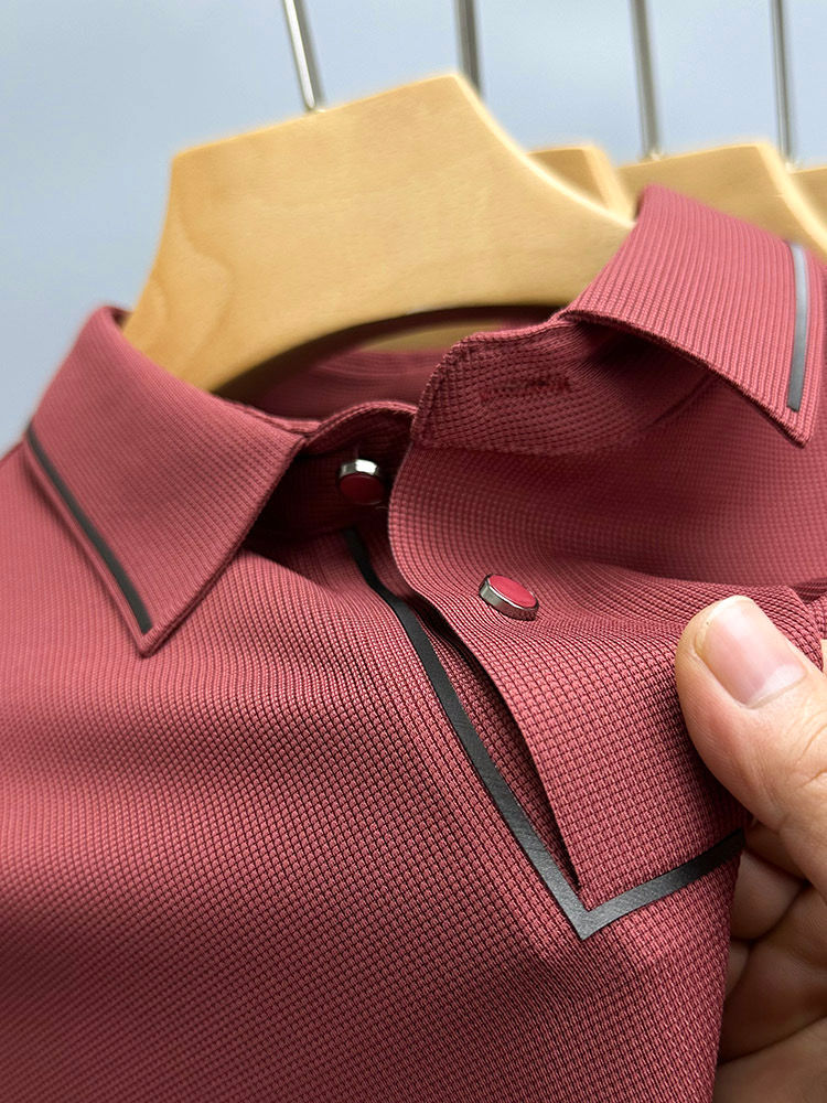 Thumbnail: Luxury Printed Polo Shirt
