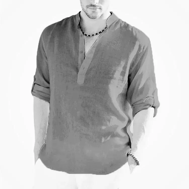 Thumbnail: Men's Summer Linen Shirt