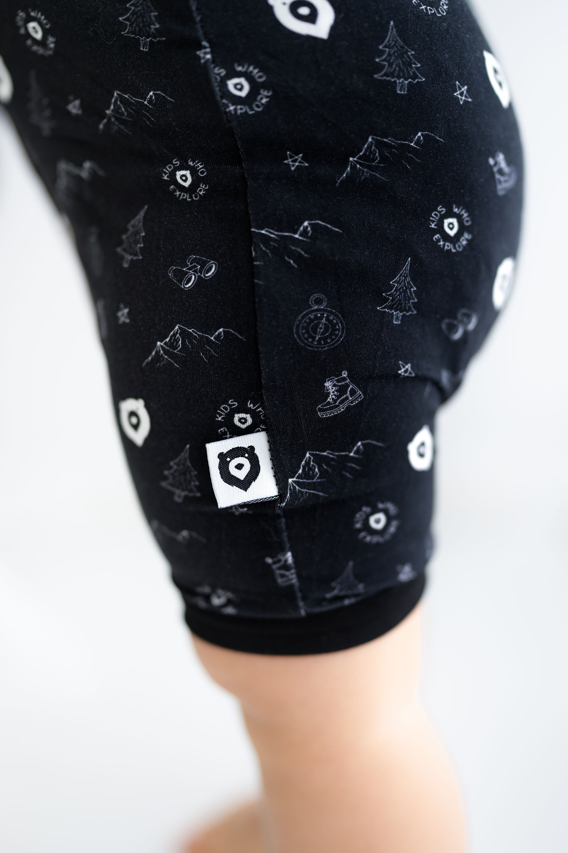 explorer bear on clothing by kids who explore