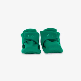 booties in green