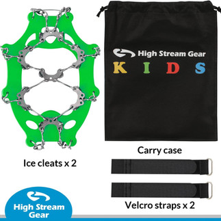 kids ice cleats, crampons, micro spikes