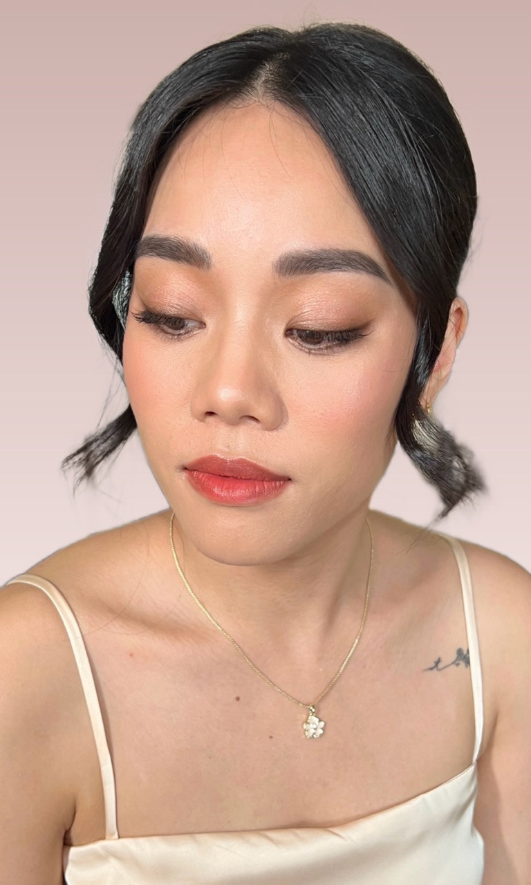 Melbourne Asian natural bridesmaid makeup 