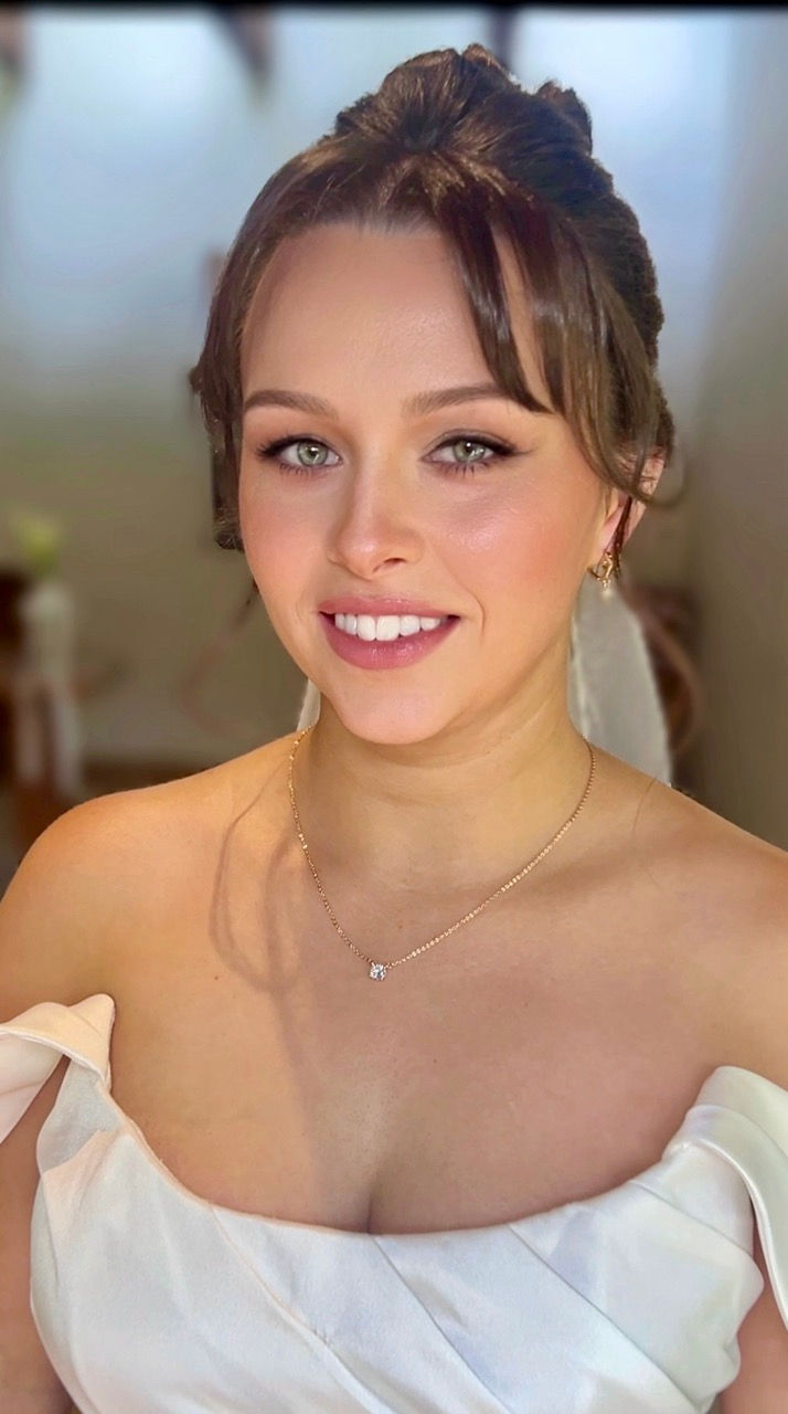 Melbourne soft glam natural bride makeup