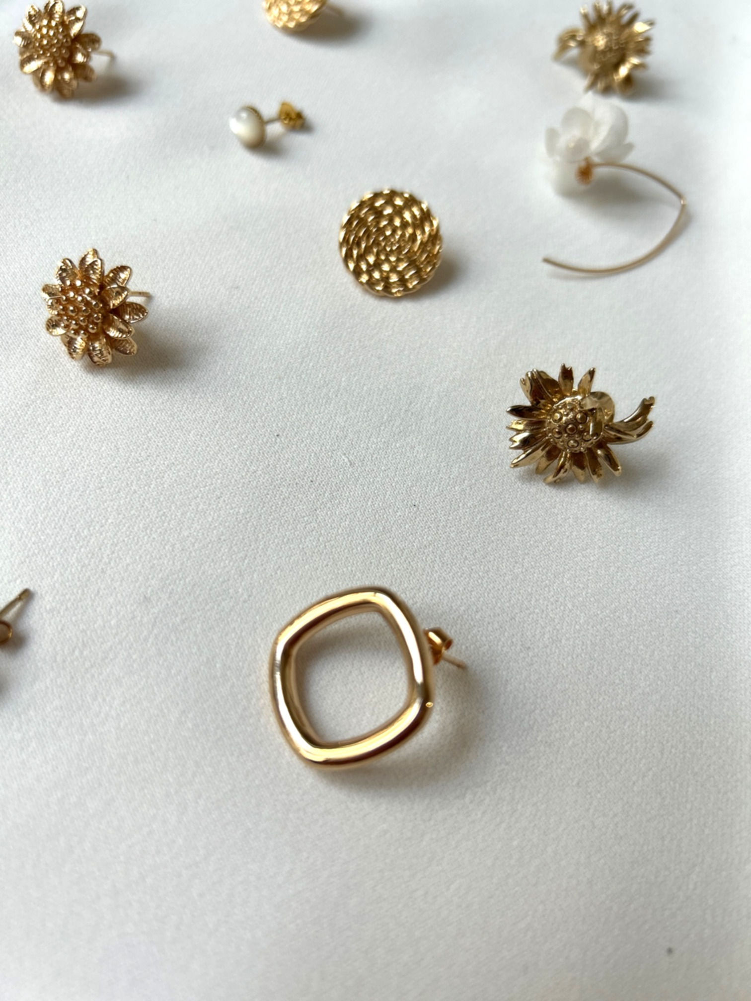 Boucles d'oreilles Square