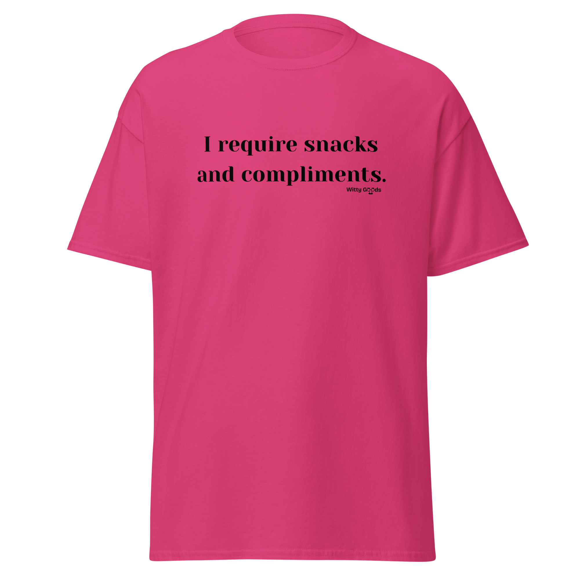 Snacks and Compliments Unisex classic tee