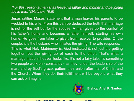 June 18, 2022: DAILY DOSE OF DISCERNMENT