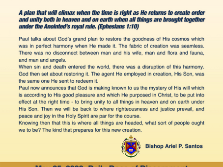 May 25, 2022: DAILY DOSE OF DISCERNMENT