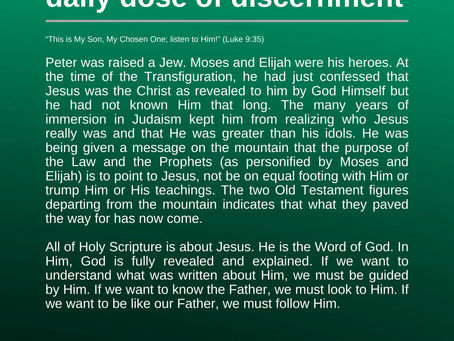 October 14, 2022: DAILY DOSE OF DISCERNMENT