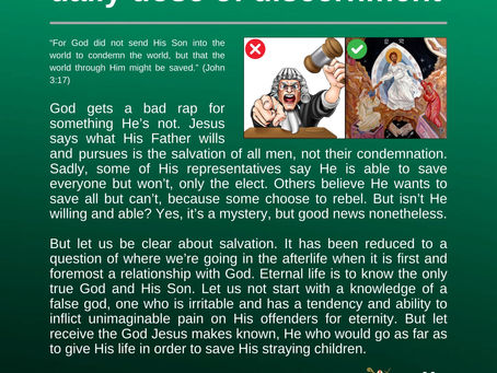 September 14, 2023 | DAILY DOSE OF DISCERNMENT