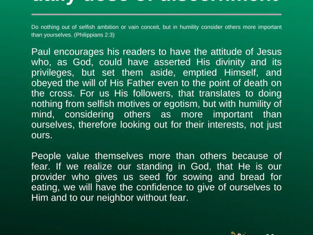 September 13, 2023 | DAILY DOSE OF DISCERNMENT