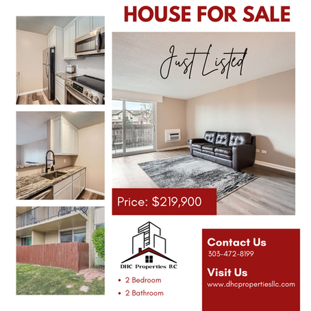 Just Listed in Aurora, CO